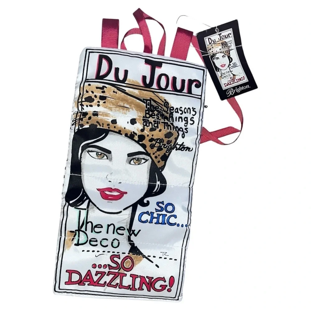 Brighton So Chic du Jour Jewelry Roll 12” x 6.25